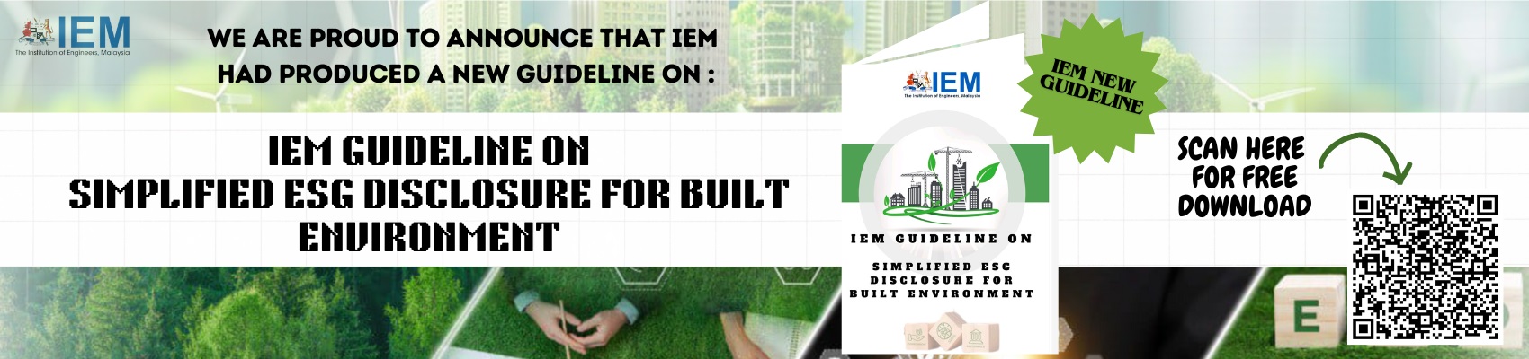 IEM Guidelines on Simplified ESG Disclosure for Built Environment